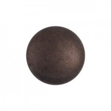 Les perles par Puca® Cabochon 14 mm - Dark bronze mat 23980/84415